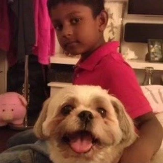 Aashish Kumar as a kid